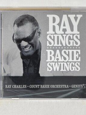 Ray Charles + Count Basie Orchestra Ray Sings Basie Swings Concord CD like new